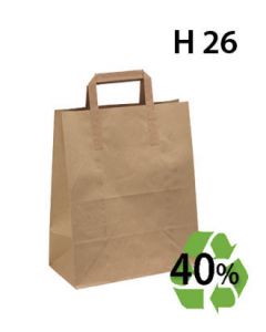 Paper Carrier Bags - Recycled - Medium