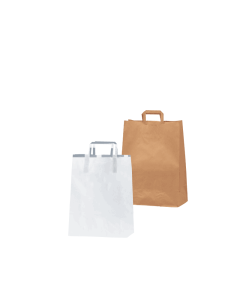 Paper Carrier Bags - 200 pcs. - H 24 cm. 