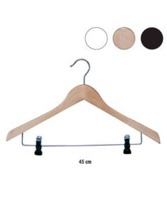 Wooden coat hanger w/ pegs - Flat 