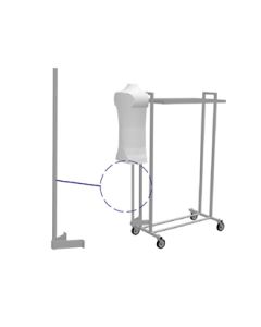 Tailor dummy pole - L-stand
