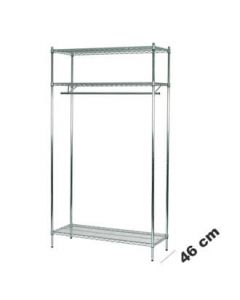 Wire Cloakroom (122 x 46 x H 220 cm.) - Tubo