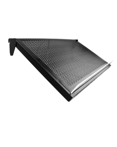 Sloping metal shelf (91 x 37 cm.) - Black