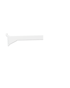 Straight shelf brakcet f/ slatwall - White
