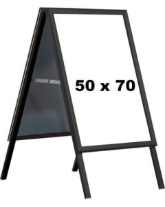 A-Frame Board - 50 x 70 cm. - Black