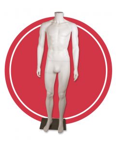 Headless male mannequin