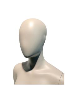 White/lys hudfarvet Limited damemannequin