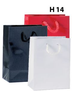 Gloss Paper Bags - H 14 cm.