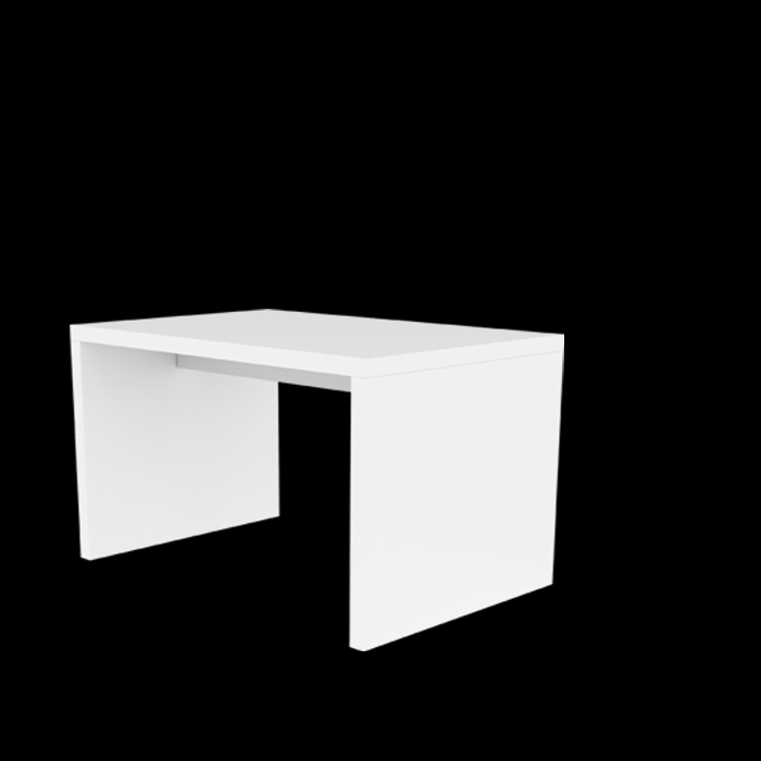 Oplægsbord 120 x 60 x H77 cm - Hvid