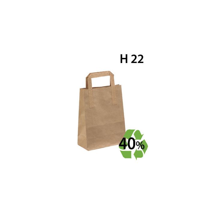 Paper Carrier Bags - Recycled - Small