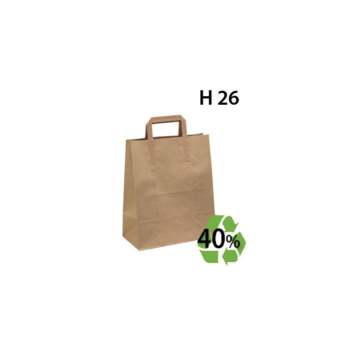 Paper Carrier Bags - Recycled - Medium