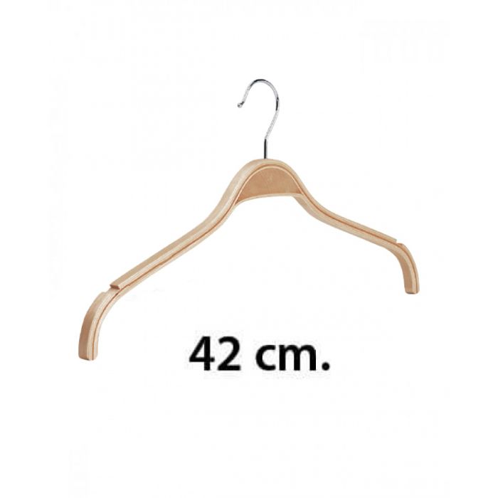 Laminated wooden clothes hanger