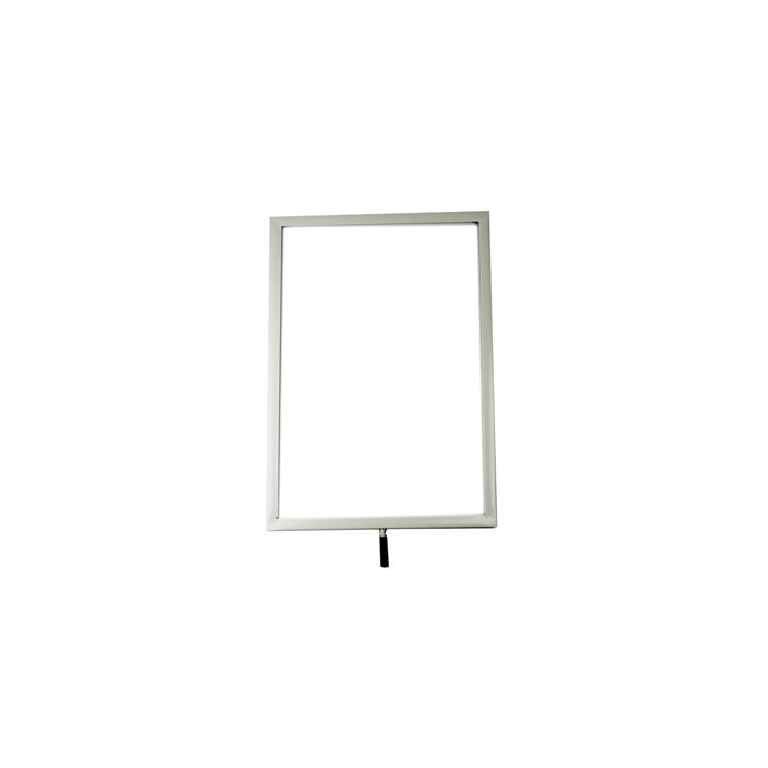 A4 Framed Card Holder - White