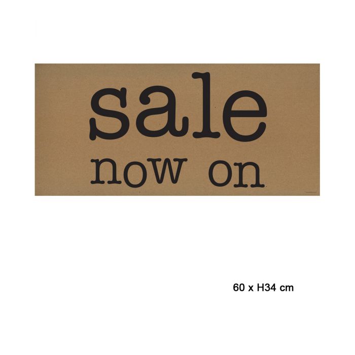 Poster - Sale now on - W 64 x H 30 cm.