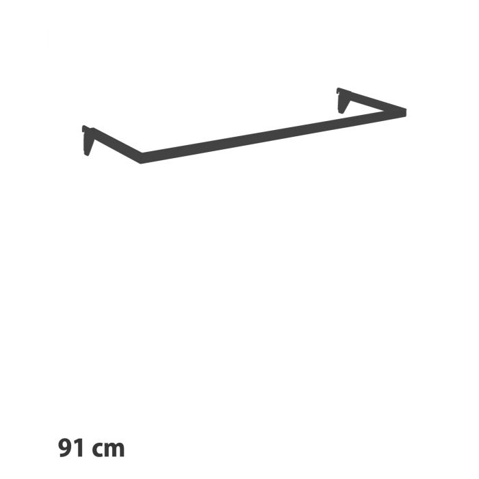 D-rail (91,5 cm.) - Black