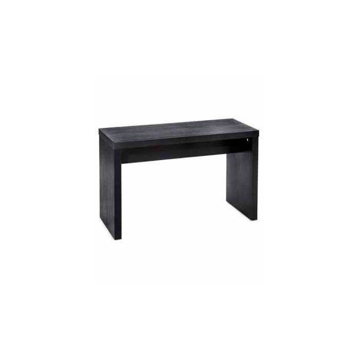 Black laminated display table - H 60 cm.